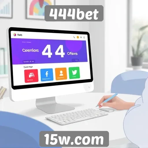 Experiência do usuário no 444bet e sua interface